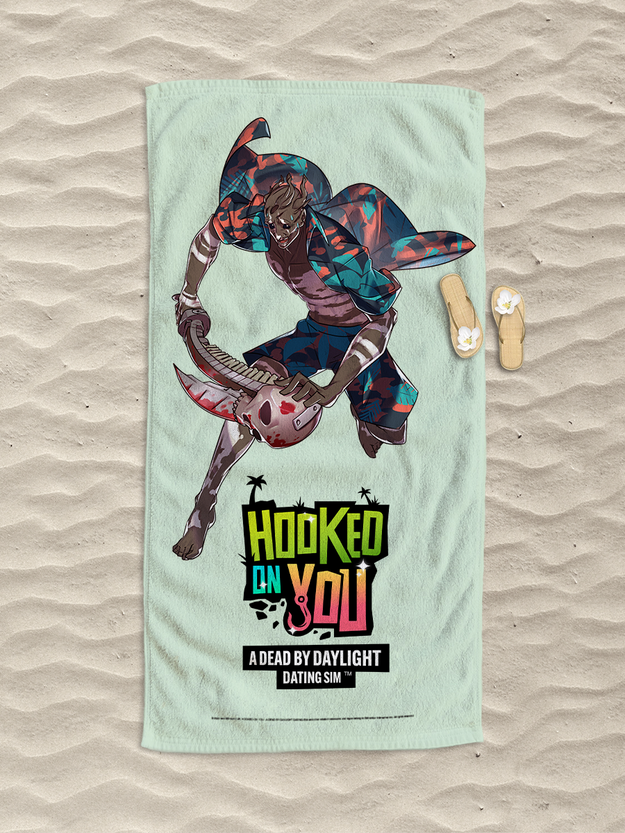 Hooked On You Wraith Beach Towel – Dead By Daylight